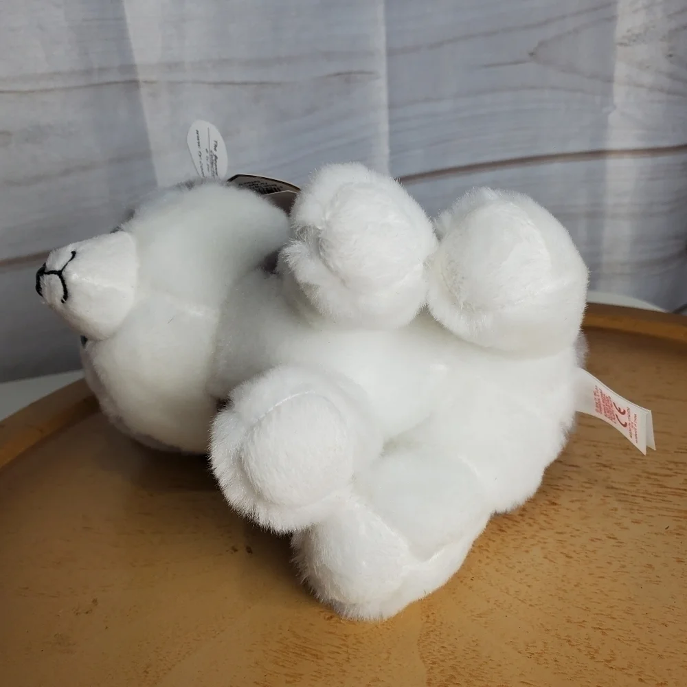 TY Beanie Babies Buff The Husky Dog Puppy Gray Small 6